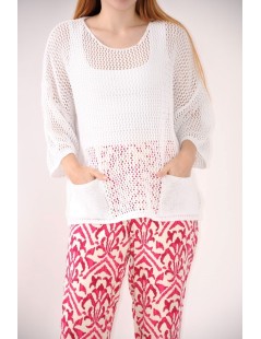 BLUSA C/BOLSILLOS
