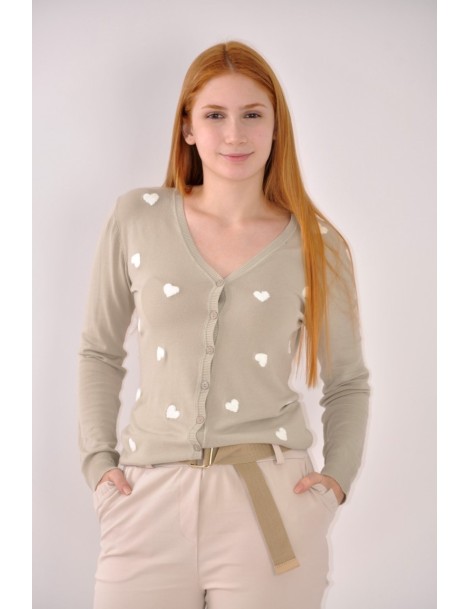 CARDIGAN C/CORAZONES