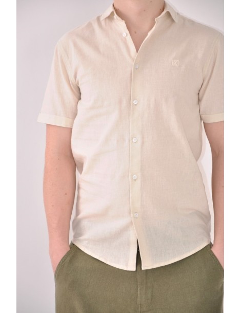 CAMISA LINO M/CORTA 
