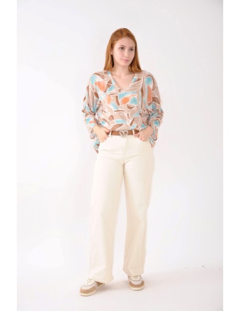 BLUSA ESTAMPADA