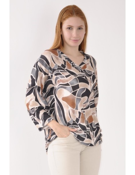 BLUSA ESTAMPADA