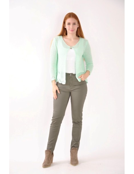 CHAQUETA PUNTO C/1 BOTÓN 