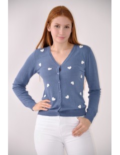 CARDIGAN C/CORAZONES