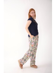 PANTALÓN FLUIDO ESTAMPADO