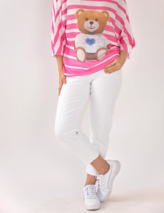 CAMISOLA TRICOT ESTAMPADA