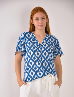 BLUSA CUELLO PICO 