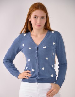 CARDIGAN C/CORAZONES