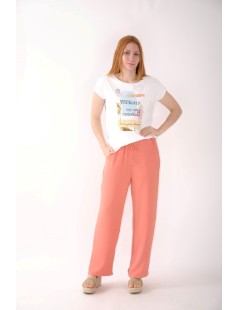 PANTALÓN BASICO ANCHO GOMAS
