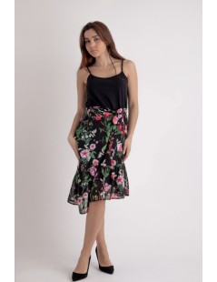 FALDA LARGA ESTAMPADA