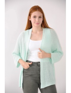 CHAQUETA PUNTO M/CORTA ABIERTA 
