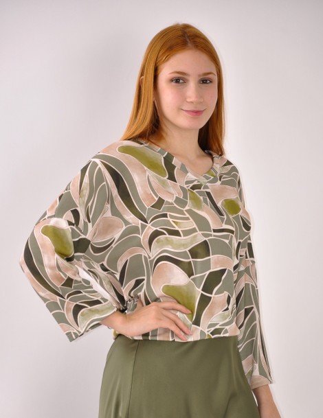 BLUSA ESTAMPADA