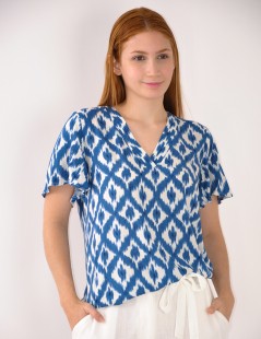 BLUSA CUELLO PICO 