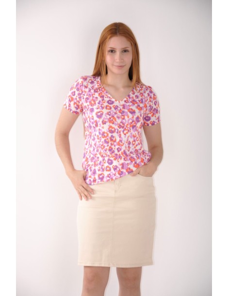 BLUSA CUELLO PICO