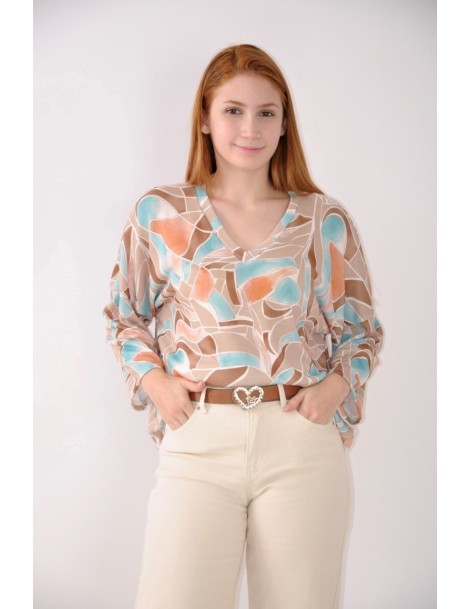 BLUSA ESTAMPADA