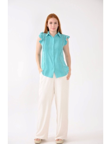 BLUSA COM FOLHO
