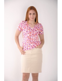 BLUSA CUELLO PICO
