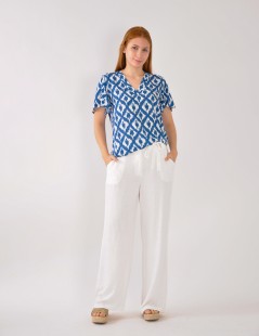 BLUSA CUELLO PICO 