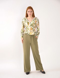 BLUSA ESTAMPADA M/LARGA