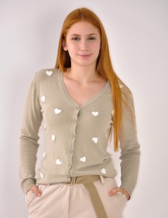 CARDIGAN C/CORAZONES