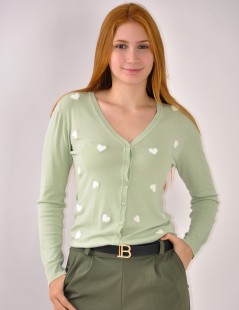 CARDIGAN C/CORAZONES