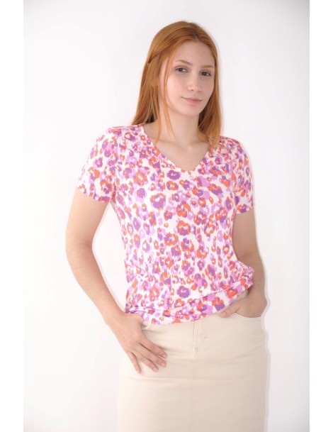 BLUSA CUELLO PICO