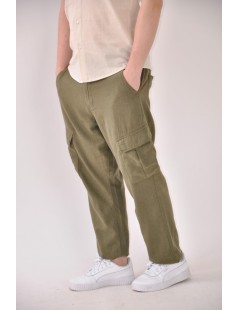 PANTALÓN LINO CARGO