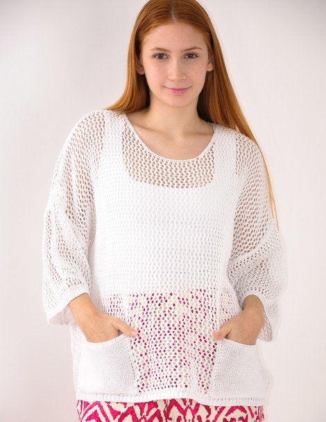 BLUSA C/BOLSILLOS