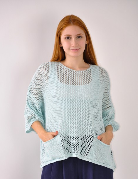 BLUSA C/BOLSILLOS