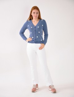 CARDIGAN C/CORAZONES