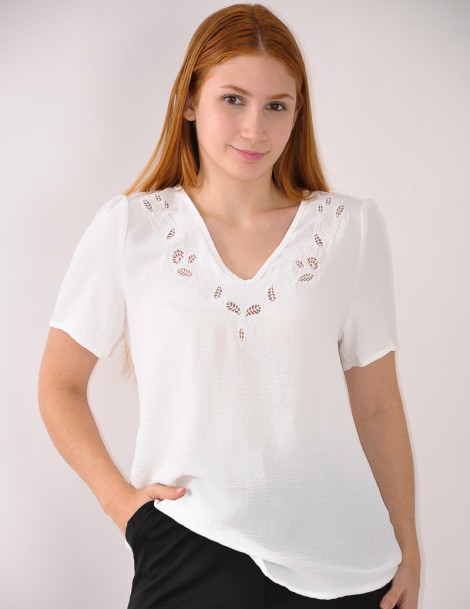 BLUSA C/GOLA BICO