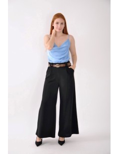PANTALÓN ANCHO PINZAS C/CINTURÓN