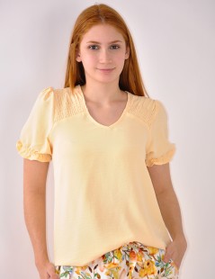 BLUSA GOLA EM BICO