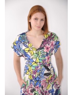 VESTIDO LARGO ESTAMPADO