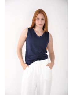 PANTALÓN BASICO ANCHO GOMAS