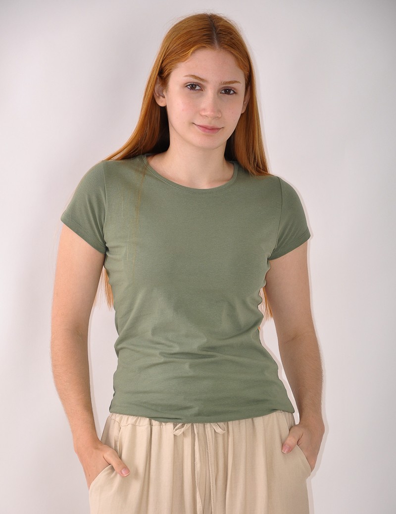 T-SHIRT BASICA CUELLO REDONDO 
