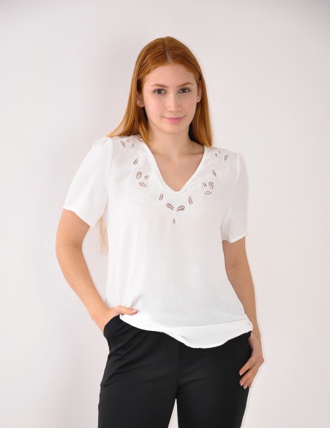 BLUSA C/GOLA BICO