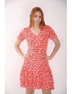 VESTIDO COM FOLHOS