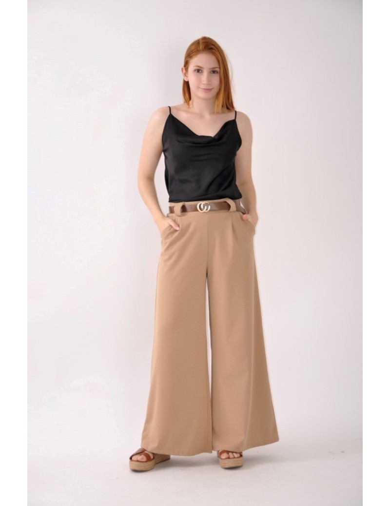 PANTALÓN ANCHO PINZAS...