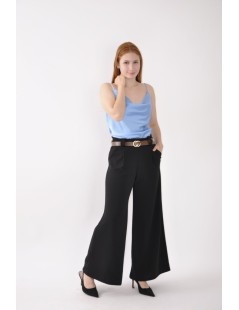 PANTALÓN ANCHO PINZAS C/CINTURÓN