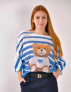 BLUSA PUNTO ESTAMPADA