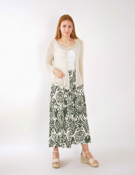 CHAQUETA PUNTO C/1 BOTÓN 