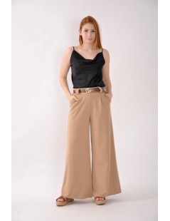 PANTALÓN ANCHO PINZAS C/CINTURÓN