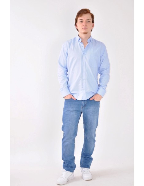 CAMISA LISA M/LARGA OXFORD