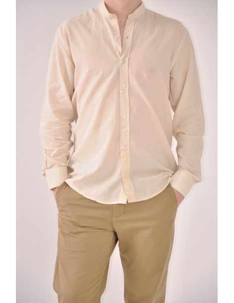 CAMISA M/LARGA C/MAO DE LINO
