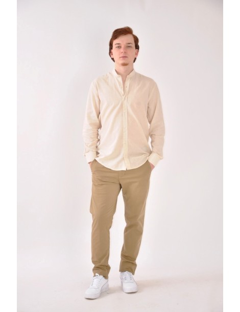 CAMISA M/LARGA C/MAO DE LINO