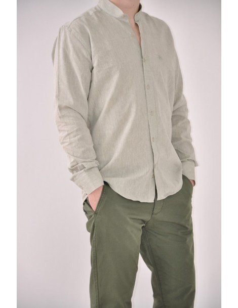 CAMISA M/LARGA C/MAO DE LINO