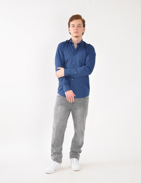 CAMISA M/LARGA POPELINE