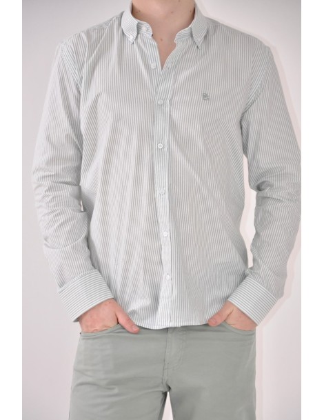 CAMISA M/LARGA RAYAS OXFORD 