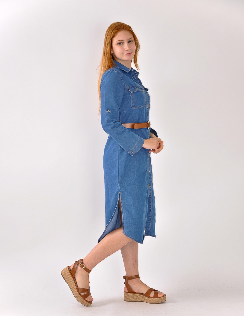 VESTIDO DE GANGA