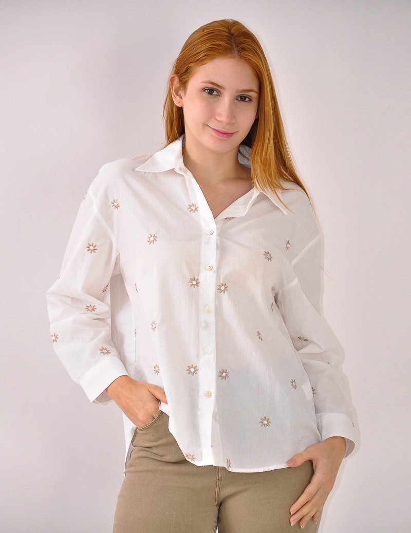 CAMISA BORDADA